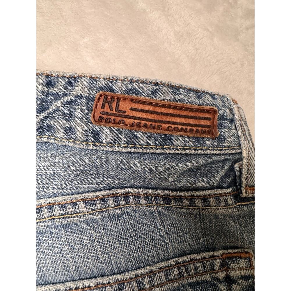 Vintage 90s Y2K Polo Ralph Lauren Saturday Jeans Womens Size 10 Medium Wash - Picture 8 of 10